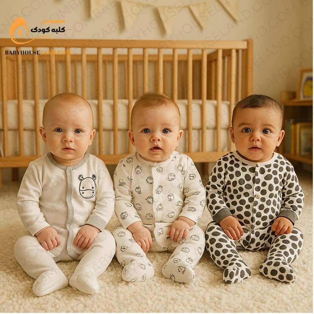 سرهمی ۳ تکه نوزادی Sunnozy328 - سيسموني كلبه كودك