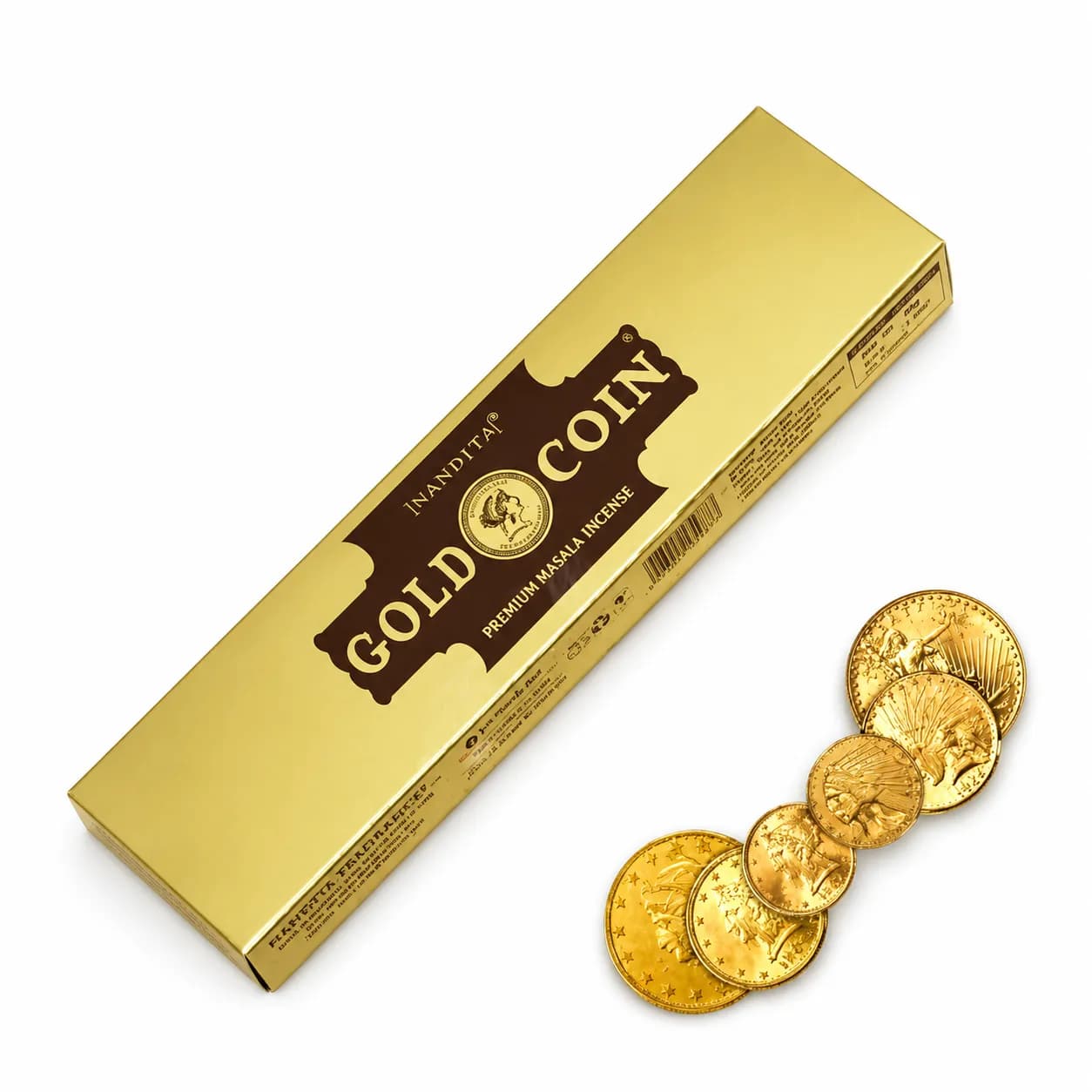 عود دست‌ساز گلد کوین ناندیتا (Nandita Gold Coin) - ۵۰ گرمی