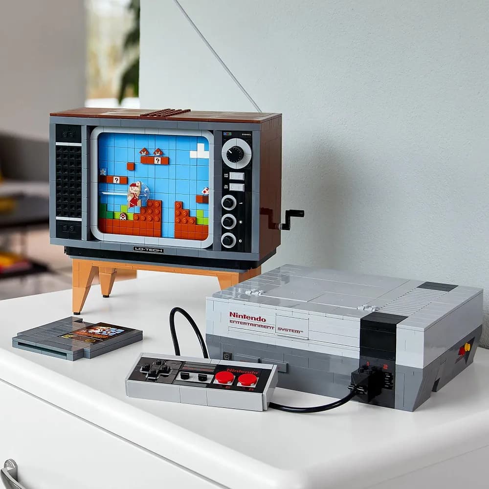 لگو سوپرماریو مدل Nintendo Entertainment System کد 25266