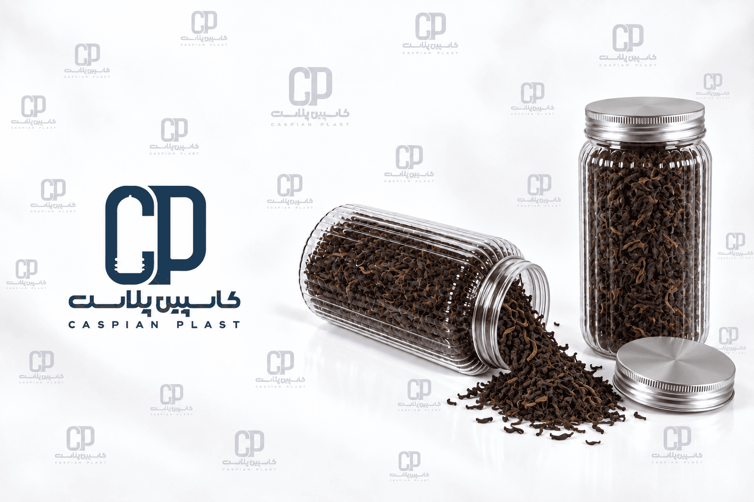 جار ۱۰۰۰ سی‌سی شیاردار با دهانه ۷۰ با درب فلزی