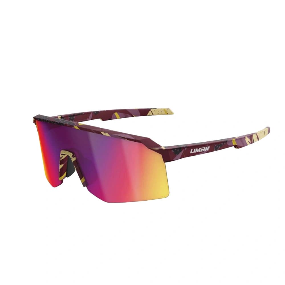 عینک دوچرخه سواری لیمار مدل LIMAR CRUZ JUNGLE MATT BLACK AMARANTH