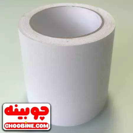 برچسب روکش قرنیز سفید طرح چوب چوبینه کد 704 (عرض 10 سانتیمتر - رول 12.5 متری)