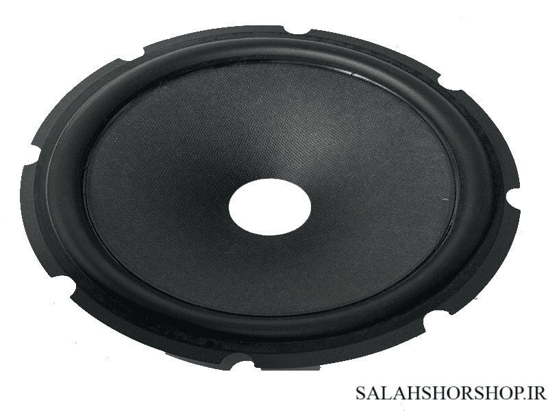 صفحه بلندگو 8 اينچ کاغذي با فوم لاستيکي درجه 1 گلويي 36mm