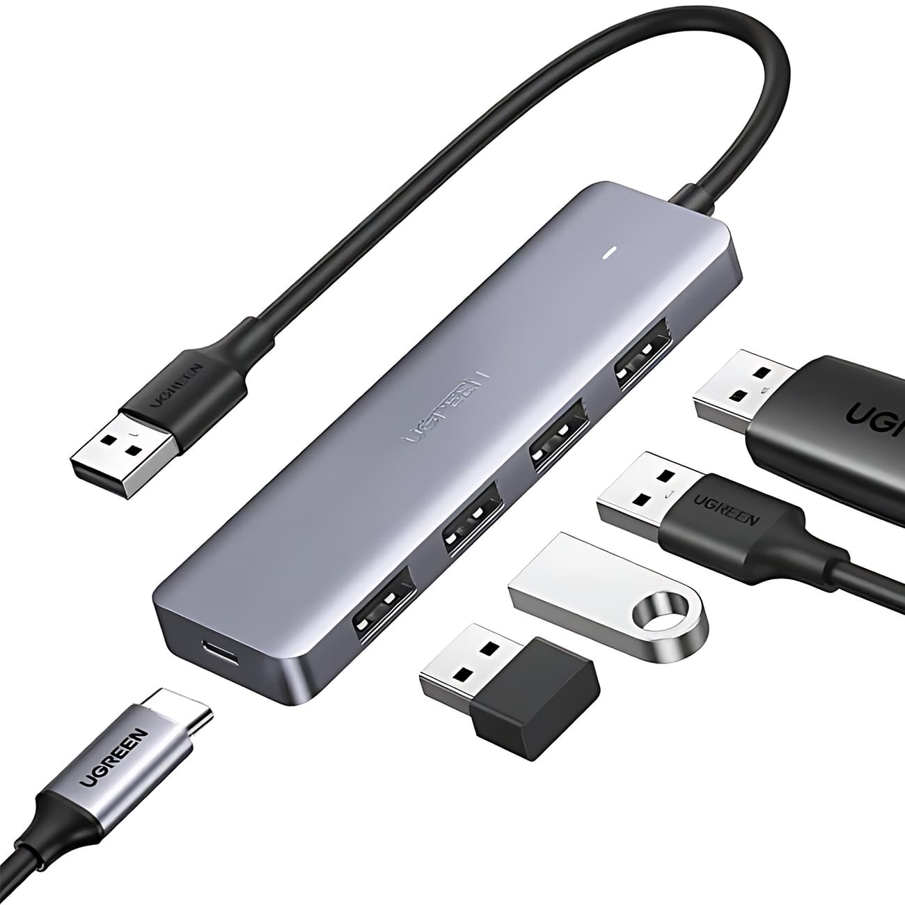 هاب یواسبی 5 پورت یوگرین CM219 50985 — تصویر ۶