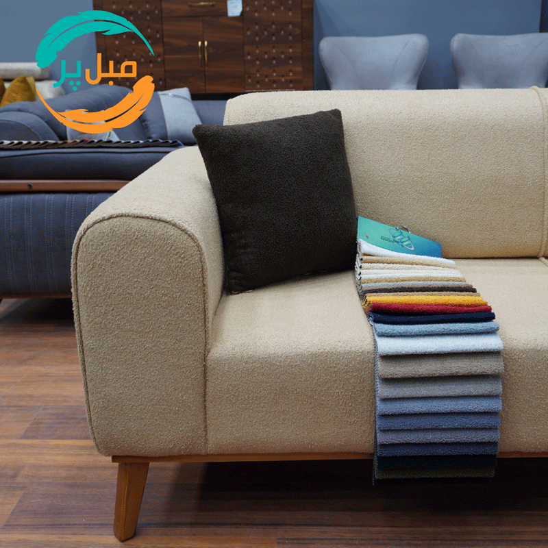 مبل مینیمال با پارچه بروکلین — تصویر ۳