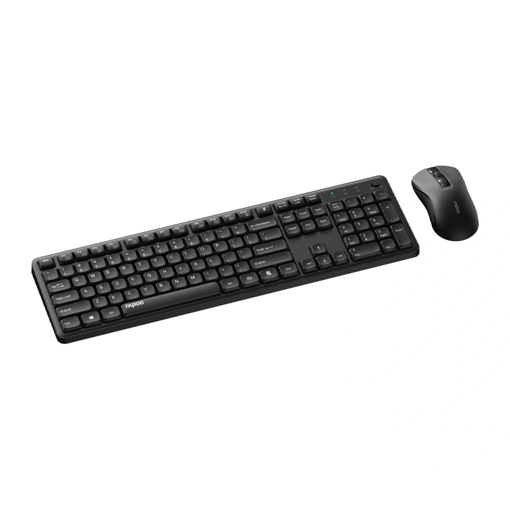 کیبورد و ماوس بی سیم رپو مدل X2100 بی‌صدا — تصویر ۱۲