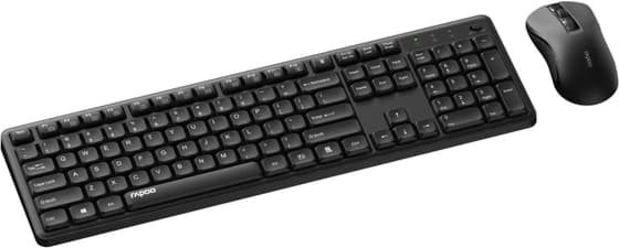 کیبورد و ماوس بی سیم رپو مدل X2100 بی‌صدا