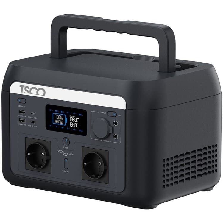 پاور استیشن تسکو TST 601 600W ظرفیت 160000 میلی آمپر ساعت