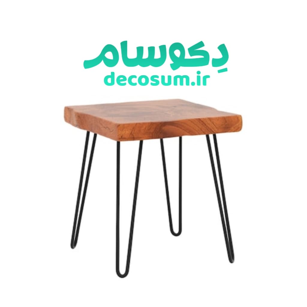 پایه میز عسلی مشکی | سایزبندی