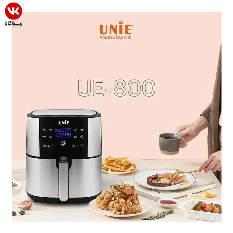 سرخ کن بدون روغن دو المنت یونی مدل UE-800 — تصویر ۷