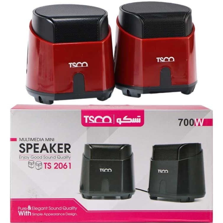 اسپیکر دسکتاپ تسکو مدل TS2061 مشکی