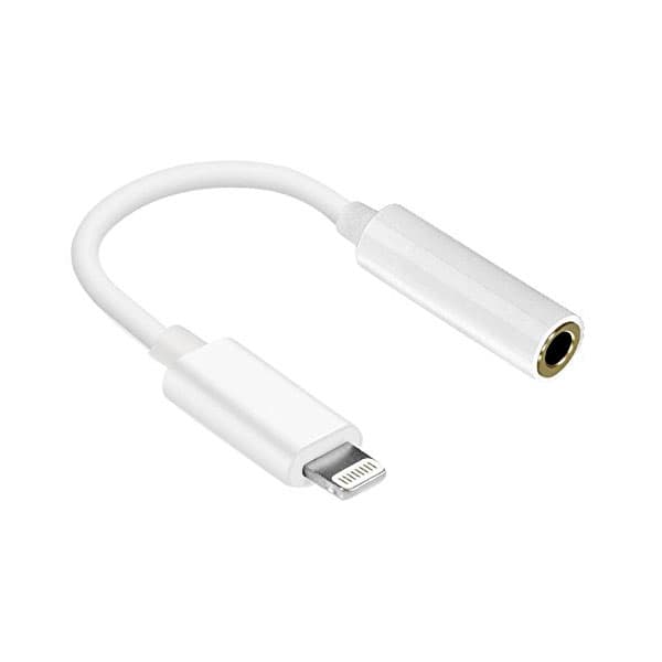 کابل تبدیل آیفون LIGHTNING به 3.5mm AUX مادگی درجه 1 — تصویر ۲