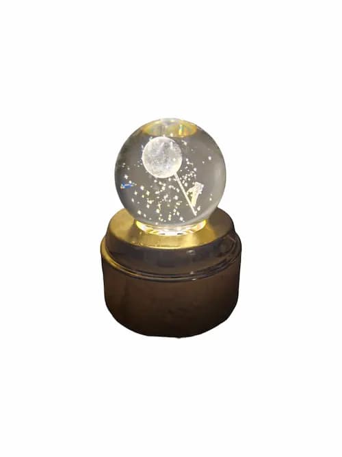 گوی کریستالی چرخان قطر 6 سانت - دکوتیکو — تصویر ۲