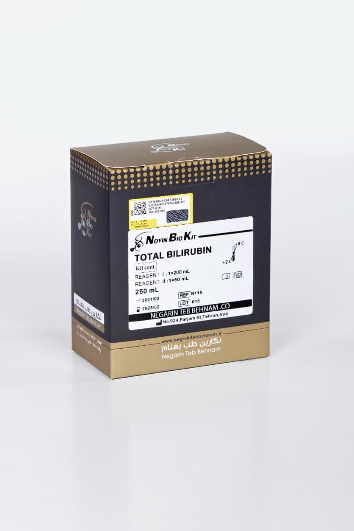 کیت بیوشیمی Bilirubin TOTAL - دایموند طب