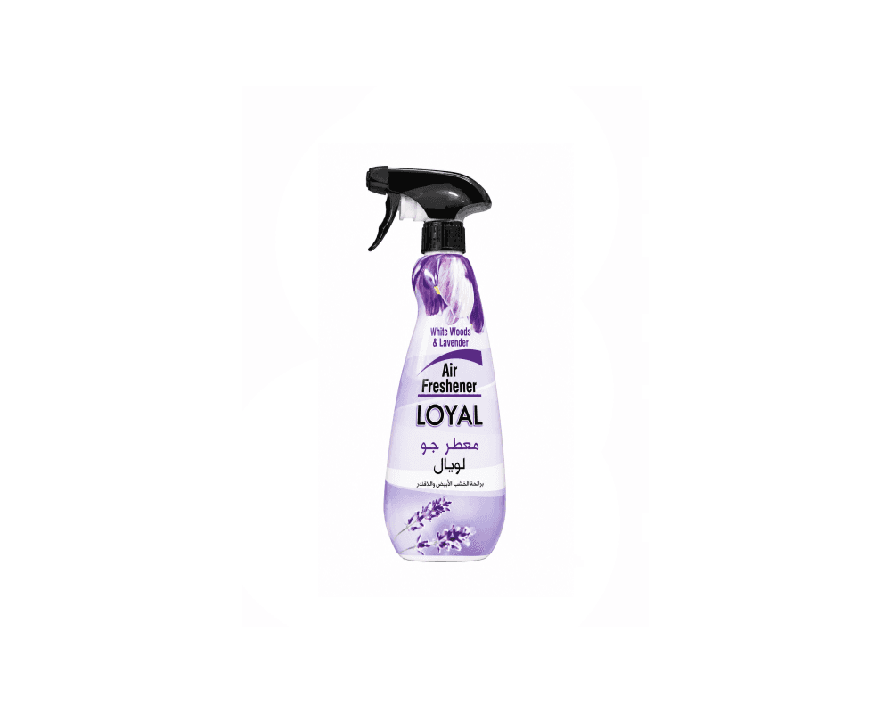 خوشبوکننده هوا لویال Loyal رایحه لاوندر Lavender حجم ۴۵۰ میلی‌ لیتر