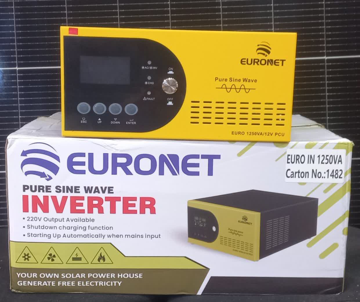 یو پی اس یورونت Euronet 1250VA (Line Interactive)UPS — تصویر ۲