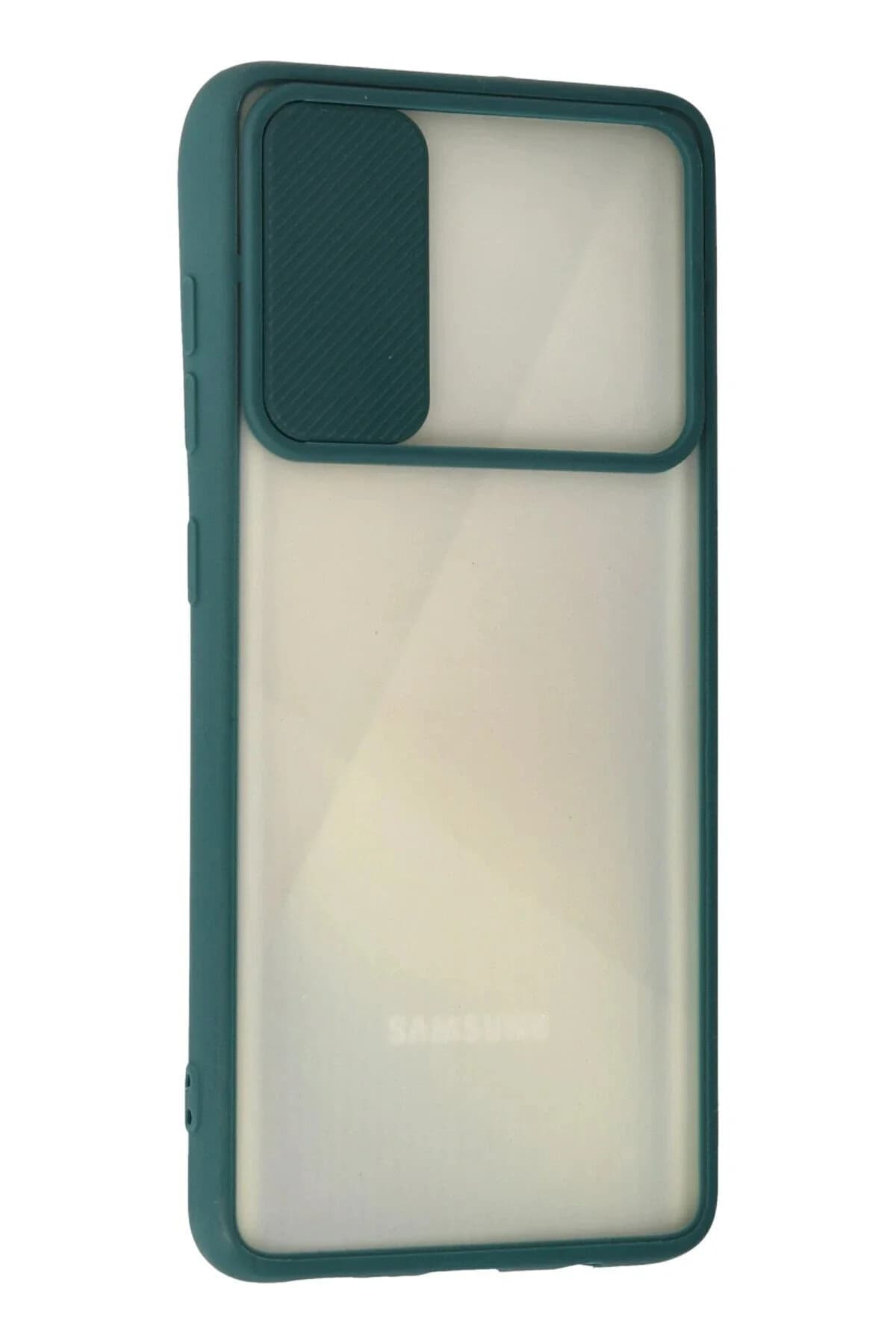 کاور و قاب MSA SAMSUNG GALAXY A71 CASE PALM FROSTED CAMERA SLIDER سبز NewFace — تصویر ۳