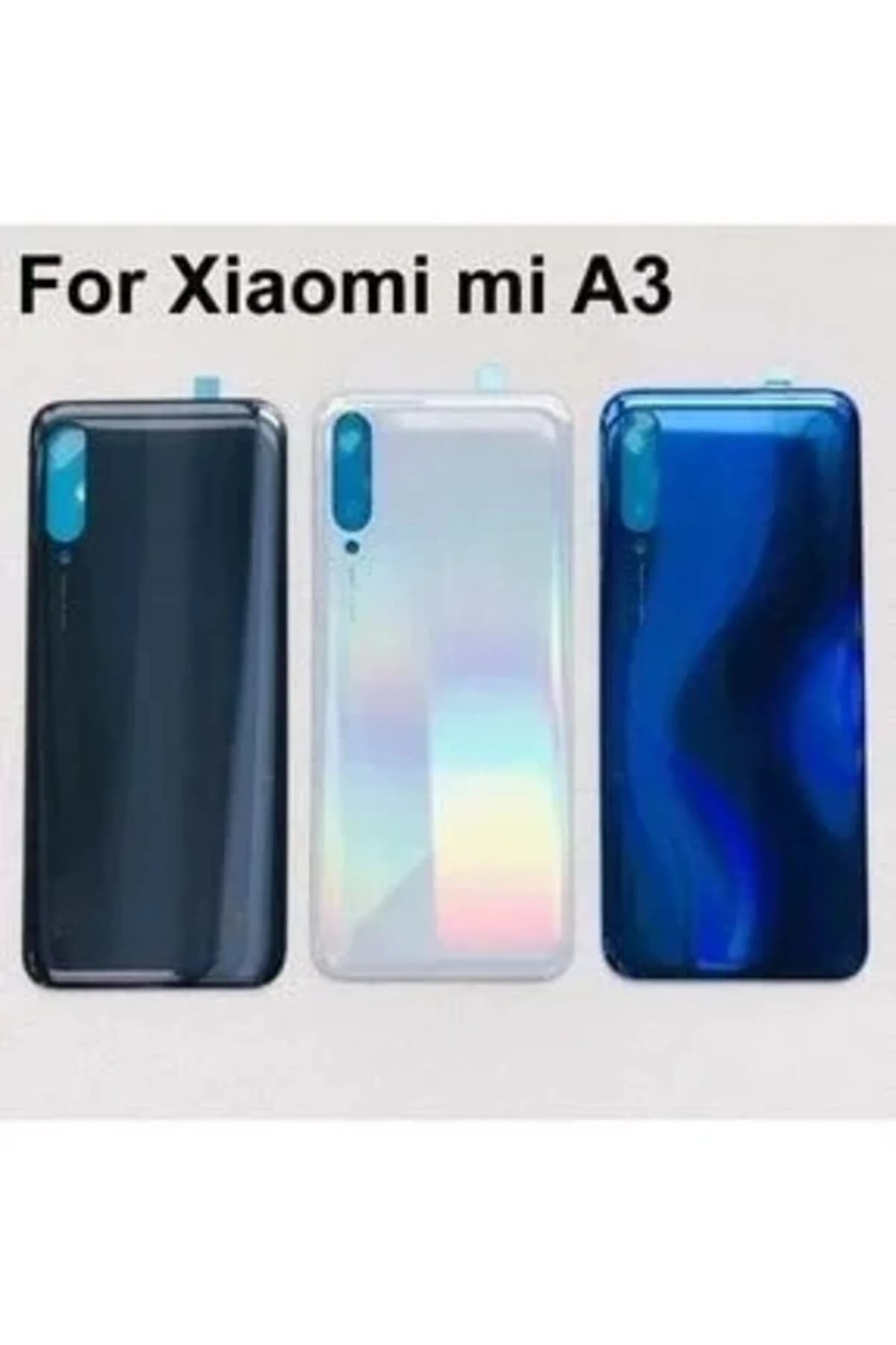 کاور و قاب پشتی باتری شیائومی MI A3 آبی OEM