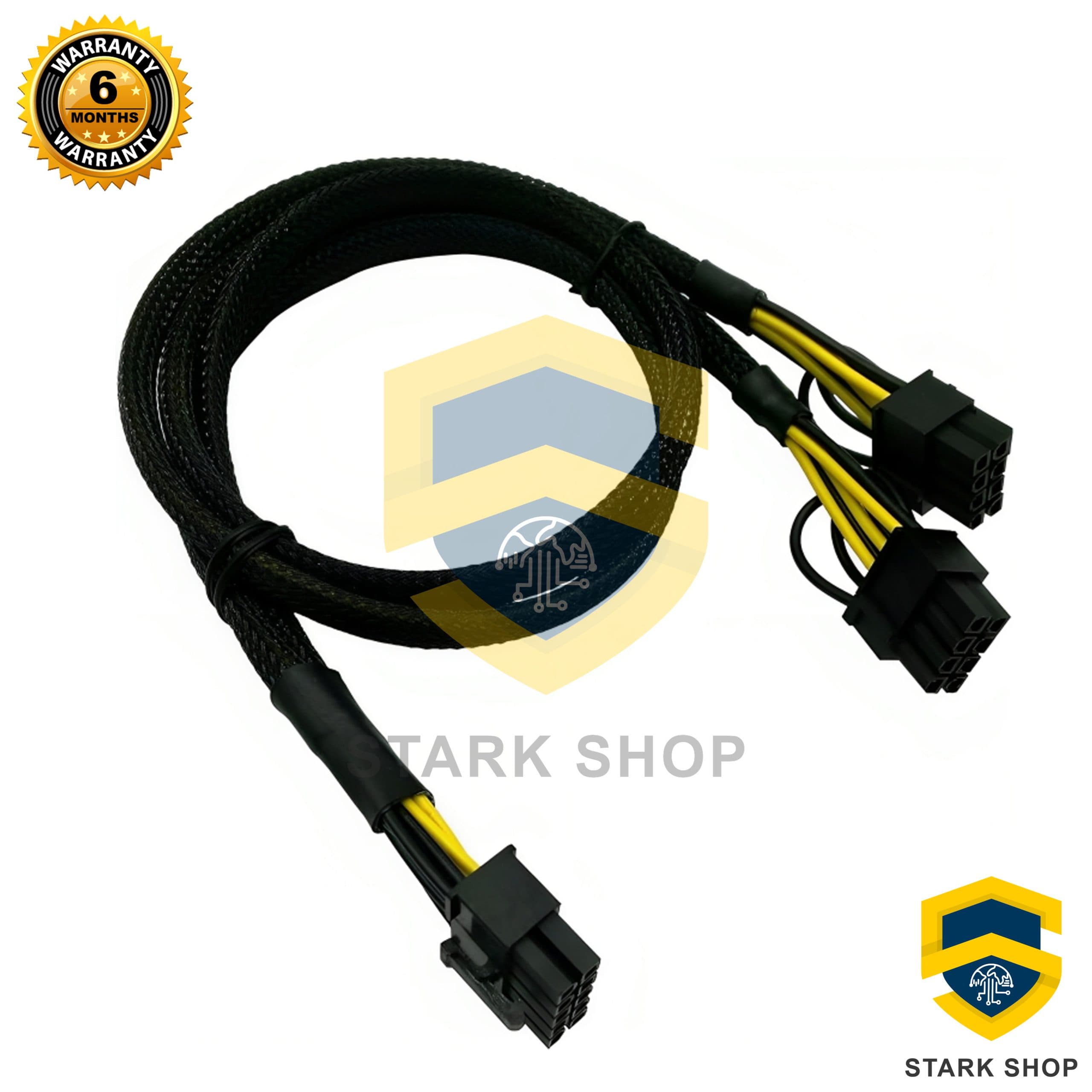 HP DL380 G9 Server GPU Video Card Power Cable 10pin to PCI-E Dual 8pin(6+2) Cord — تصویر ۶