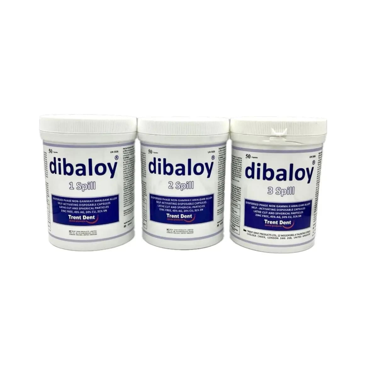 آمالگام کپسولی دیبالوی ۵۰ عددی – Dibaloy