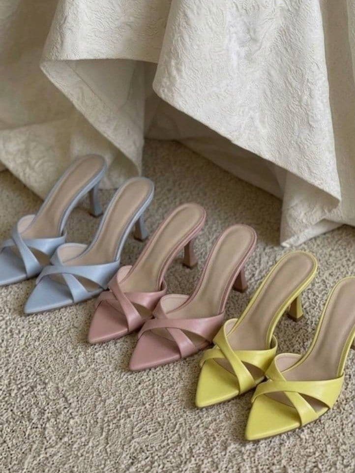 کفش صندل مجلسی زنانه مدل آتریسا پاشنه ۵ و ۷ سانت از سایز ۳۵ تا ۴۳