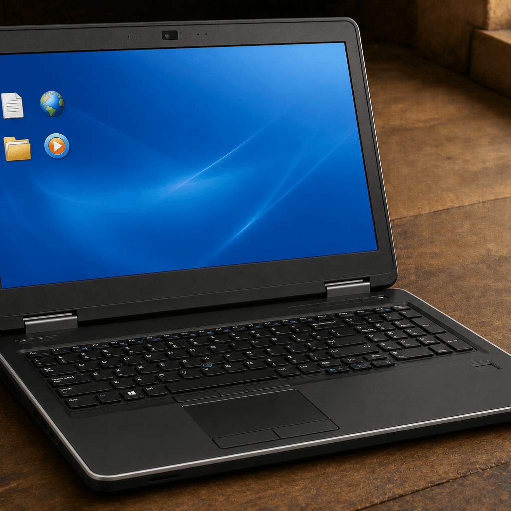 لپ تاپ دل Dell Latitude E6540 استوک Core i7 با رم 8GB و SSD 256GB