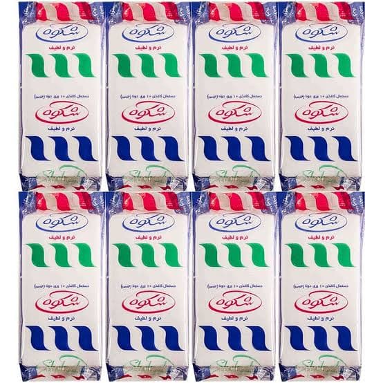 دستمال جیبی شکوه بسته 24 عددی