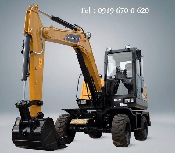 فروش بیل مکانیکی چرخ لاستیکی SY65W — تصویر ۲