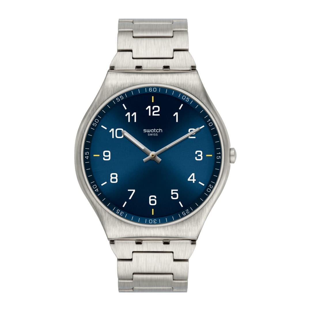 ساعت سواچ مدل SWATCH SKIN SUIT BLUE (SS07S106G)
