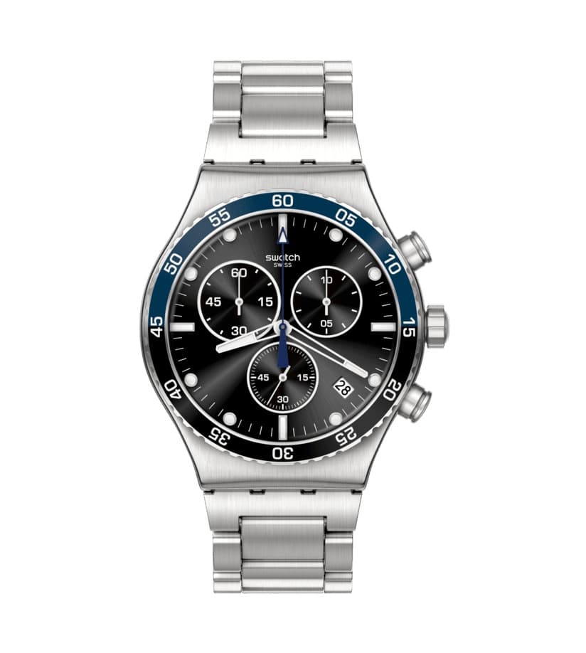 ساعت سواچ مدل SWATCH DARK BLUE IRONY (YVS507G)