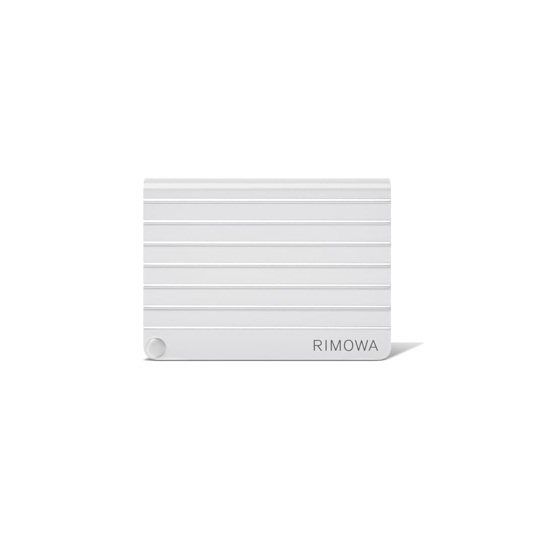 کیف کارت آلومینیوم ریمووا - RIMOWA Card Holder - نقره ای