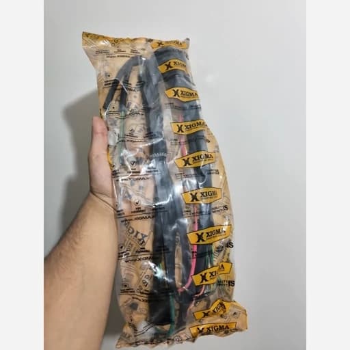 سیم‌کشی فابریک ۱۲۵ زیگما کاربراتوری قدیم