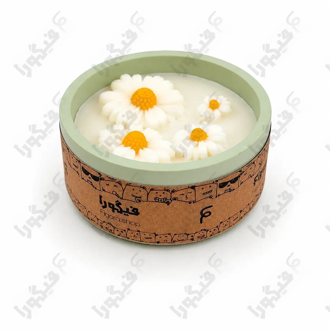 شمع دکوراتیو مدل لامورا | Lumora - فیگورا | figora
