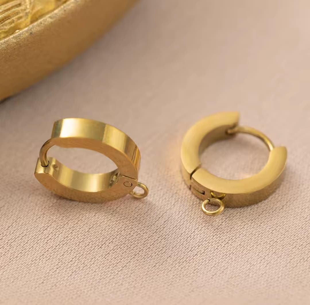 گوشواره استیل طرح نات(بسته 10عددی) | گالری کوارتز — تصویر ۴