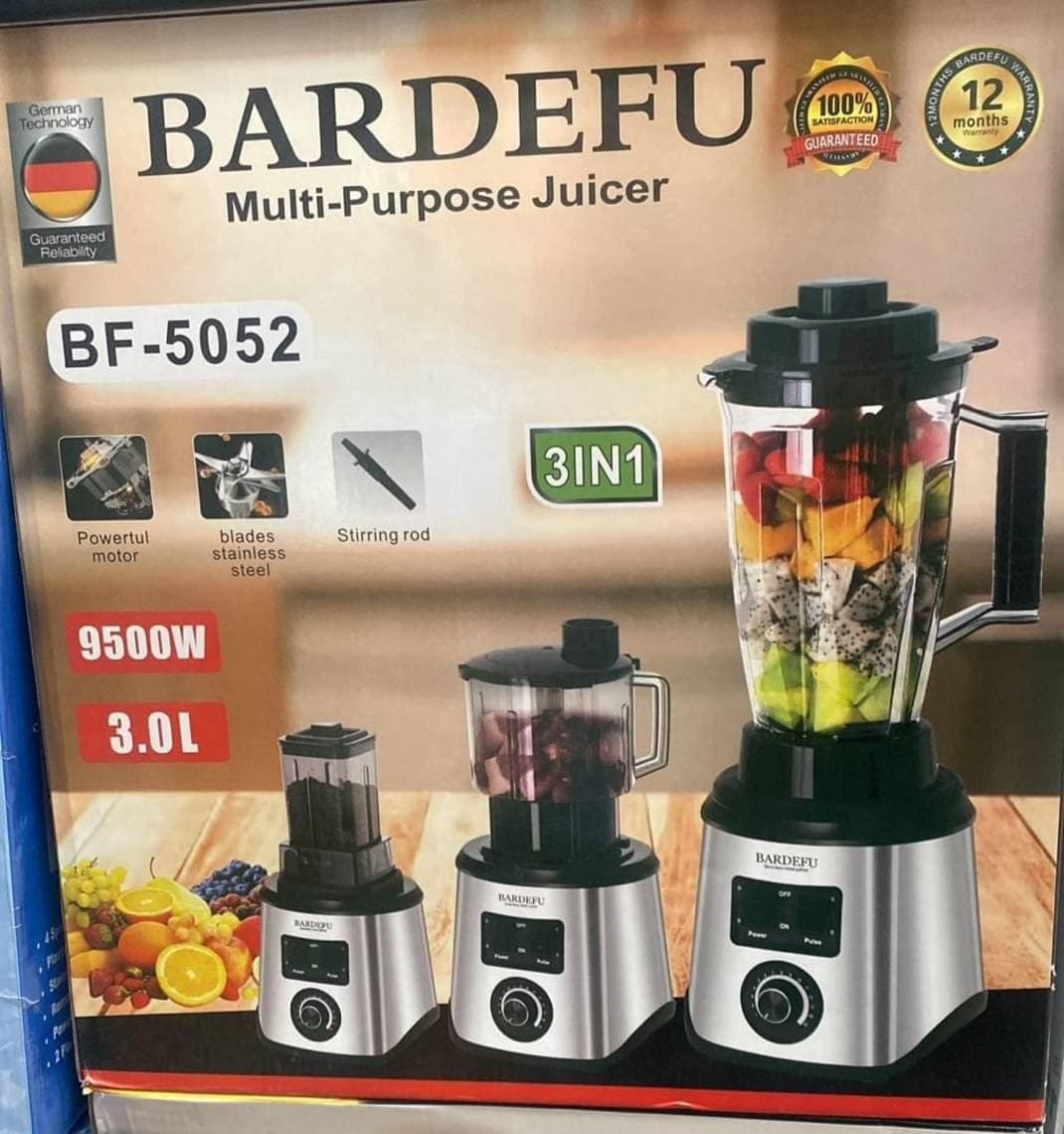 مخلوط کن سه کاره باردفو BARDEFU مدل BF 5052