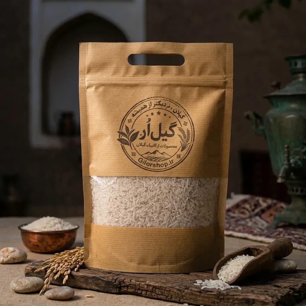 برنج هاشمی درجه یک اعلا گیلان ۵ کیلویی