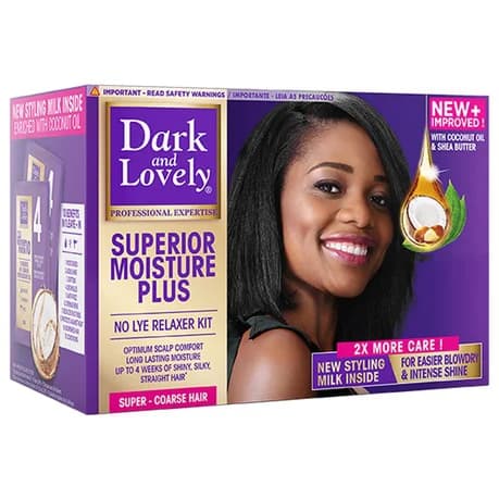کیت صاف کننده مو دارک اند لاولی Dark & Lovely Superior Moisture Plus Straight Hair Kit