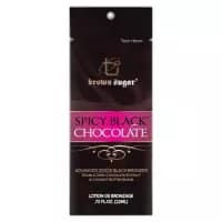 ساشه لوسیون سولاریوم فلفلی براون شوگر مدل Spicy Black Chocolate حجم 22 میل Brown Sugar Spicy Black Chocolate Tanning Lotion 22 ml
