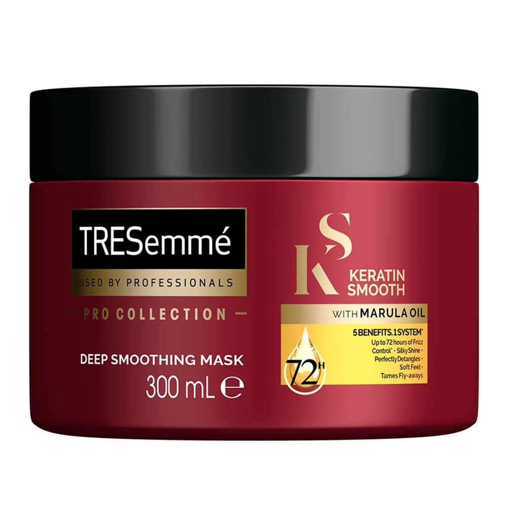 ماسک مو ترزمه حاوی کراتین حجم 300 میل Tresemme Keratin Smooth Deep Treatment Mask 300ml