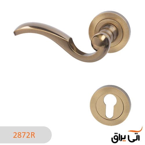 دستگیره ایران مدل 2872R رزت زیتونی — تصویر ۲
