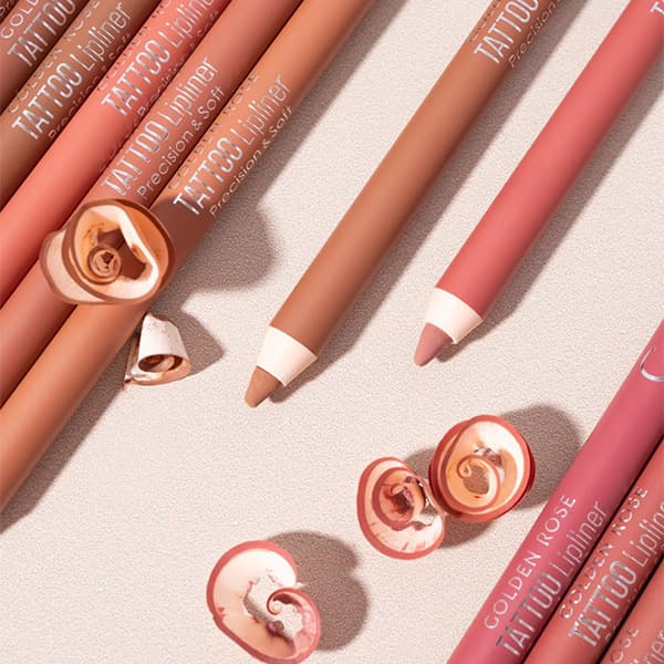مداد لب تتو ژل گلدن رز Golden Rose Tattoo Gel Lipliner