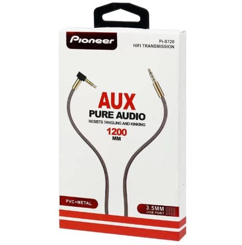 کابل صدا فلزی Pioneer Pi-S720 AUX 1.2m — تصویر ۵