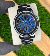 ساعت مردانه چرخشی رینگ Ring با کیفیت بند استیل رنگ ثابت