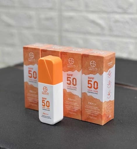 لوسیون ضدآفتاب روشنکننده و جوانساز استلین SPF 50 حجم 75 گرمی — تصویر ۴