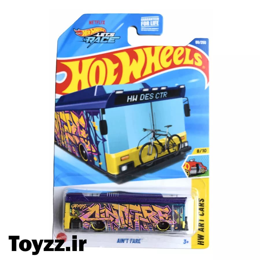 ماکت ماشین هات ویلز مدل AINT FARE سری HW ART CARS