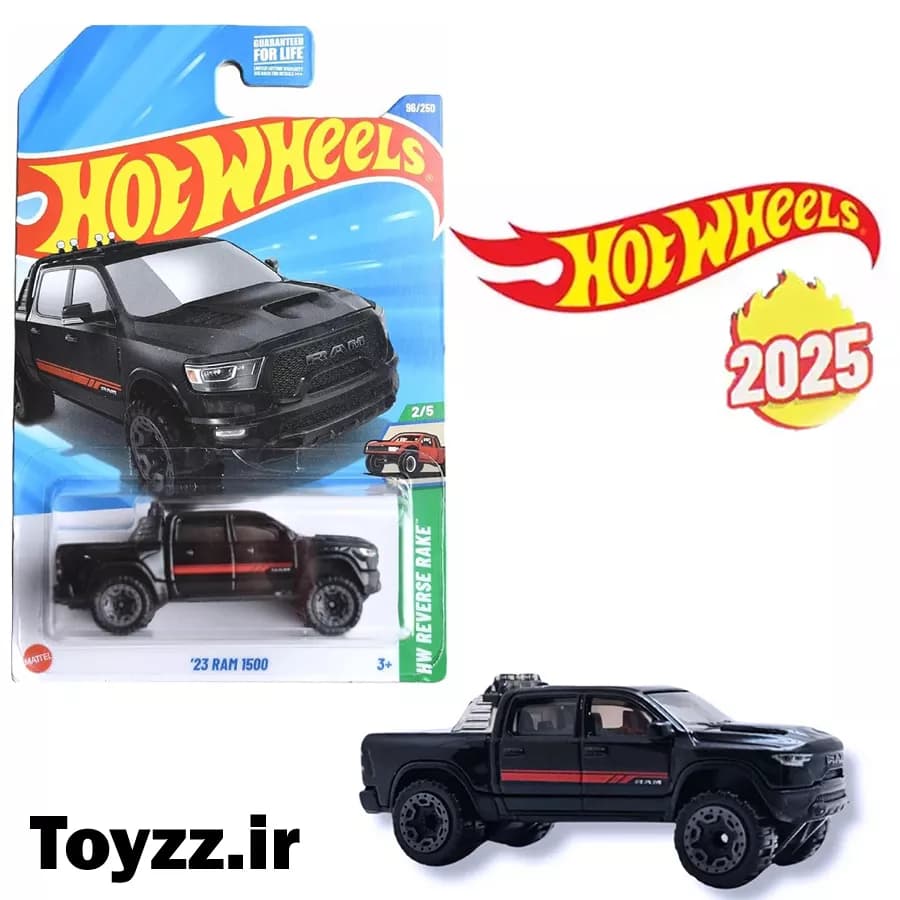 ماکت ماشین هات ویلز مدل 23 RAM 1500 سری HW REVERSE RAKE — تصویر ۲