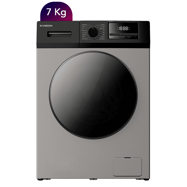 لباسشویی ایکس ویژن مدل TG-72 BSسیلور-XVISION - لوازم خانگی هخامنش