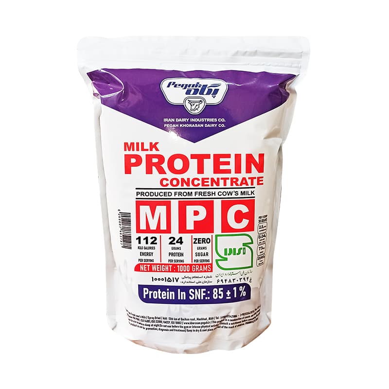 ام پی سی (MPC) 85 درصد پگاه وزن 1000 گرم - معروف به MPI و ایزوله پروتئین شیر