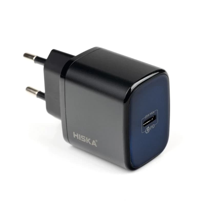 شارژر دیواری 25 وات هیسکا مدل H-127EU از فروشگاه کامپیوتر صبا — تصویر ۴