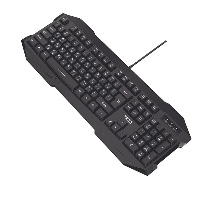 کیبورد تسکو مدل TK 8041 از فروشگاه کامپیوتر صبا — تصویر ۴